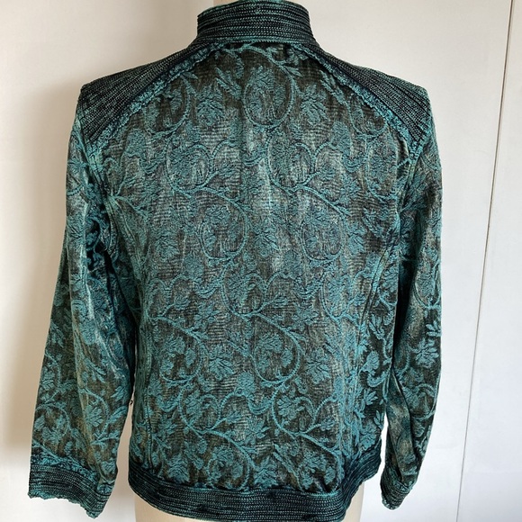 Stunning Coldwater Creek Tapestry Print Jacket - Picture 6 of 7